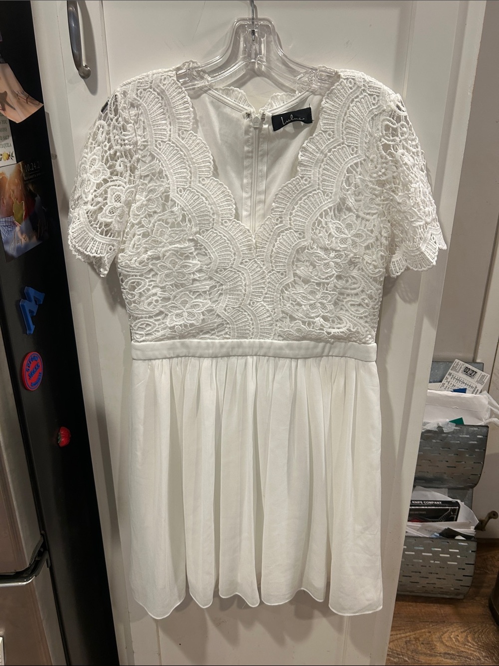 Lulu's White Lace Dress